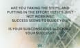 identify and clear your blocks to success