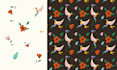 create seamless pattern design for fabric, textile etc