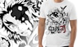 design awesome manga anime t shirt