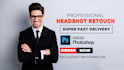 do business corporate headshot retouch image retouching portrait photo editing