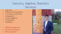 solve calculus, algebra and statistics step by step