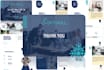 design modern powerpoint webinar pitch presentation