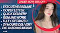 deliver a professional resume writing service in 12 hours