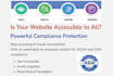 make your website ada and wcag compliant today