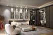 design interior and do 3d render of bedroom