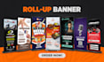 design roll up banner