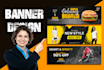 design website banner, hero image, poster, event flyer