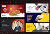 design twitch banner, social media banner