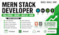 be your perfect mern stack developer, full stack developer