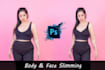 remove double chin, face and body slimming and retouching