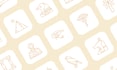 design line icon set for your web or app