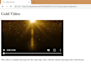 convert video to html