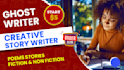 write your captivating creative stories, poems, and articles