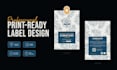 design a professional product label