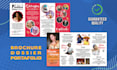 design an amazing art portfolio, model, actor