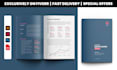 design annual report, business proposal, brochure, whitepaper and booklet