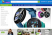 make ecommerce online product selling website for shop