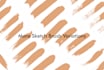 make a handmade horizontal one stroke brush effect