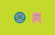 customize logo design with modern line art, art deco style
