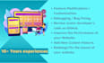 develop website using PHP mysql javascript bootstrap
