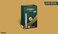 design a premium product label and custom box packaging design