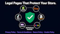 write gdpr ccpa privacy policy terms and conditions for shopify etsy amazon