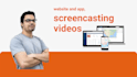 make screencast and tutorial video of web and app