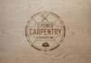 do wood, carpentry, and woodworking logo