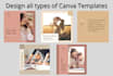 design editable canva pro templates posts ads presentation