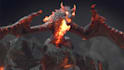 create 5 4k 3d dragon fire logo animation intros