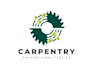 design attractive carpentry logo with express delivery