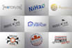design 3 modern minimalist logo design
