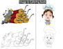 create fun coloring pages, puzzles, and activity books