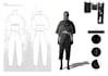do technical fashion sketches and illustration