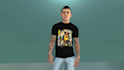 create a 3d tshirt  promo