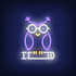 create an amazing neon light logo design
