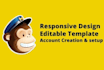 do editable mailchimp newsletter template within 12 hours
