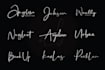 do script handwritten signature luxury text logo design