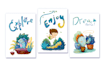 create a cute birthday card with custom lettering