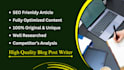 write SEO blog posts and articles to rank your website on google