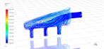 do cfd simulations in ansys fluent and solidworks