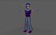 character rigging for maya,iclone, and unity