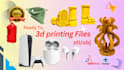 do 3d cad modeling,3d printing,stl,stylish product design