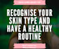plan skin care chart for you