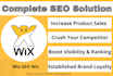 do complete wix website SEO services for google ranking