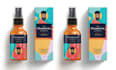 create beard oil label and box packaging