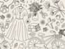 create hand drawn line art illustrations