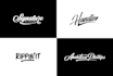 create hand written lettering and signature logo design