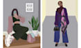 do creative minimal vector fashion and product illustration