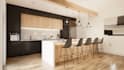 design your kitchen and render with enscape and sketchup